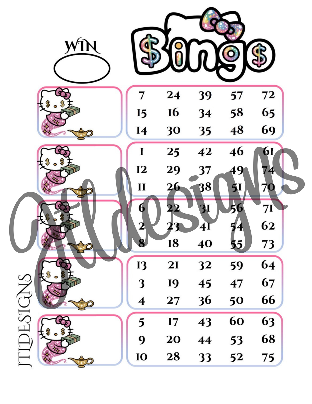 Hello Kitty GENIE 50 Pages