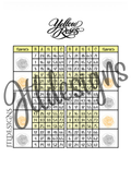 Yellow Roses Double Blocks