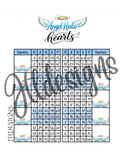 Angel Halo Hearts Double Blocks