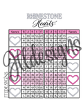 Rhinestone Hearts