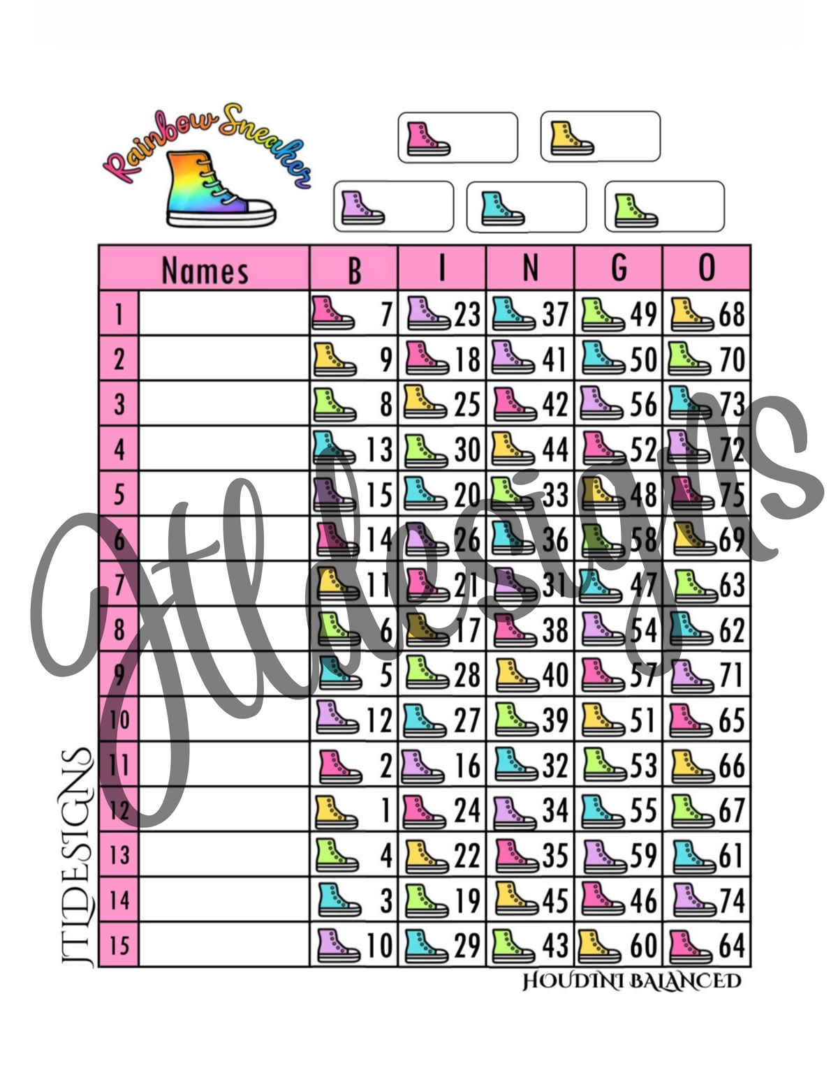 Rainbow Sneakers
