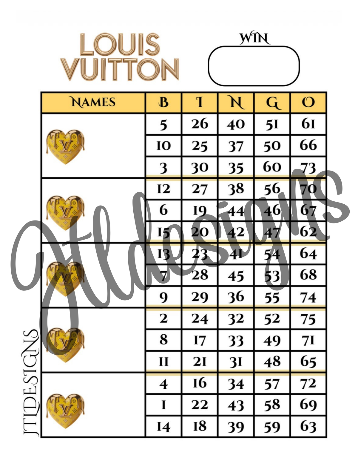Yellow Drippin Molten LV Blocks