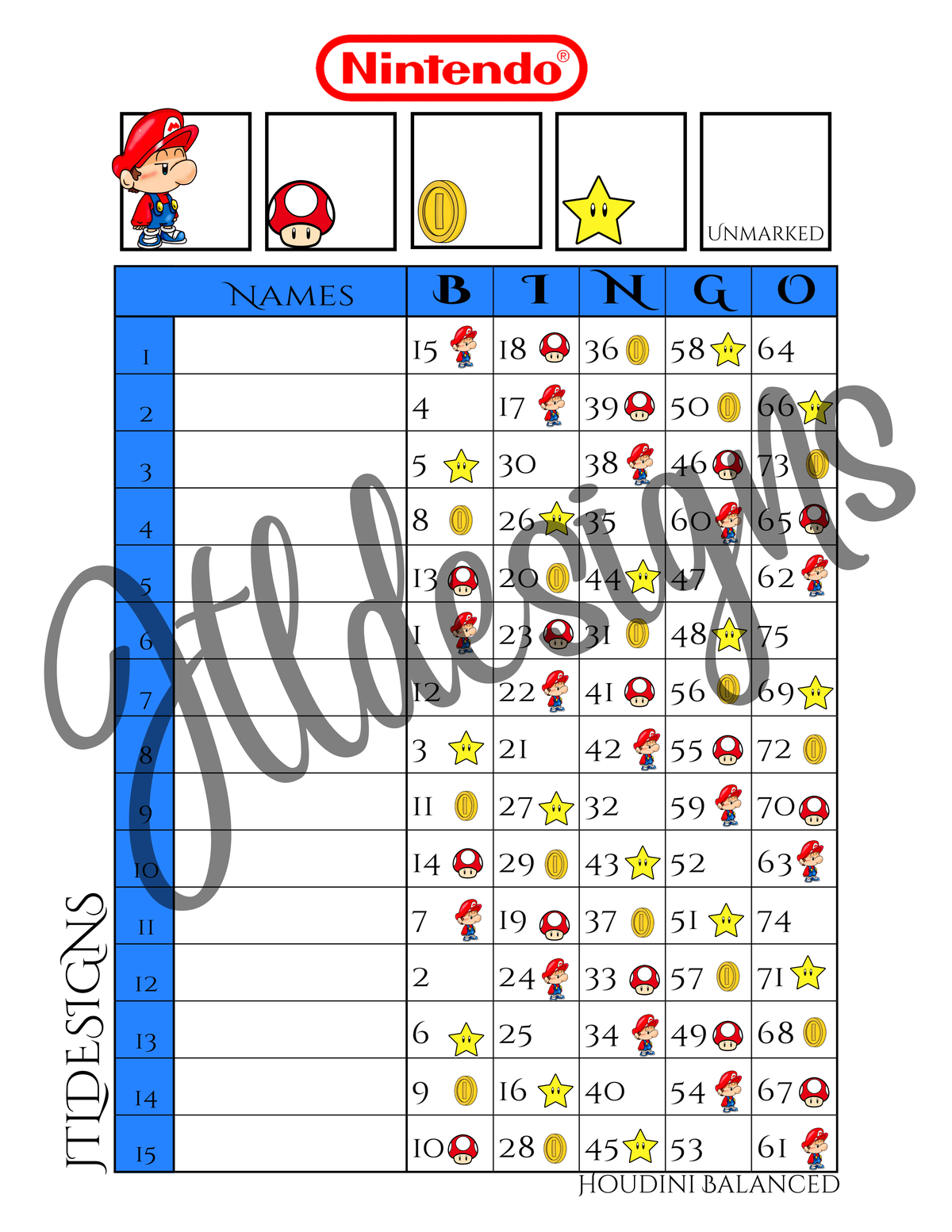 Nintendo Baby Mario Star