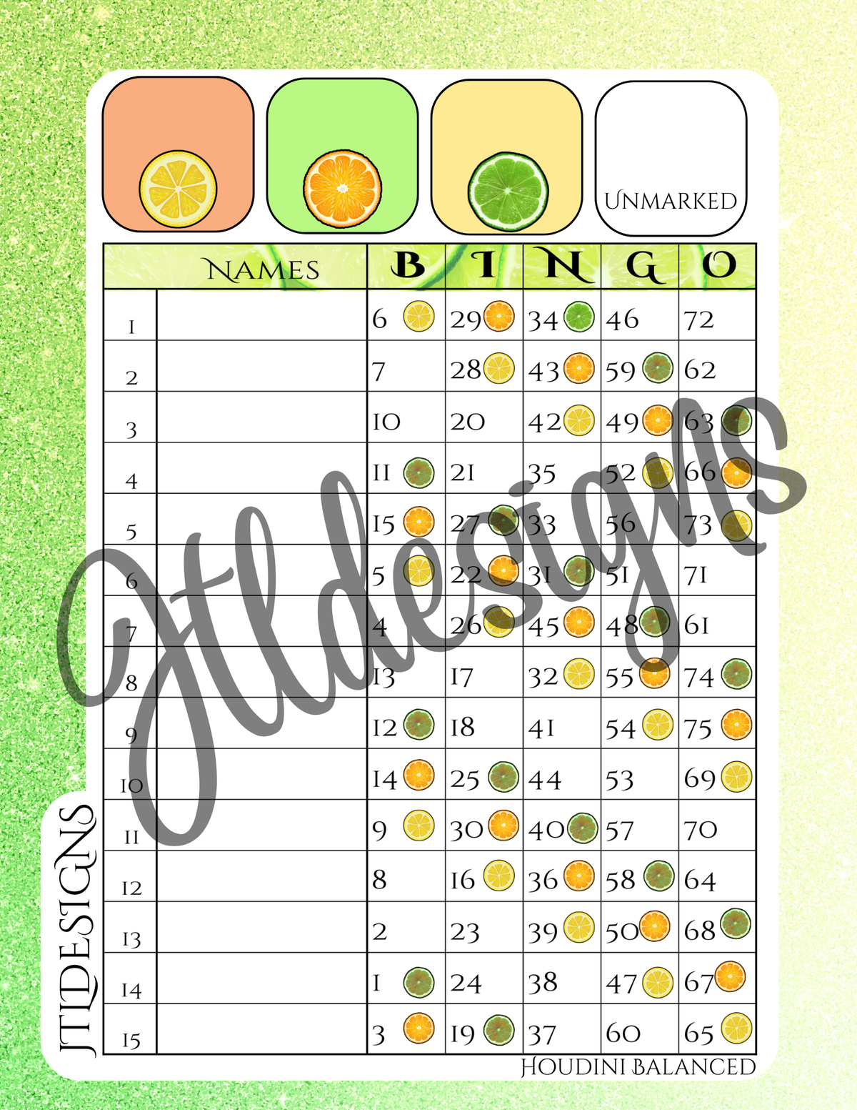 Citris Lime 3CYOG 1-75