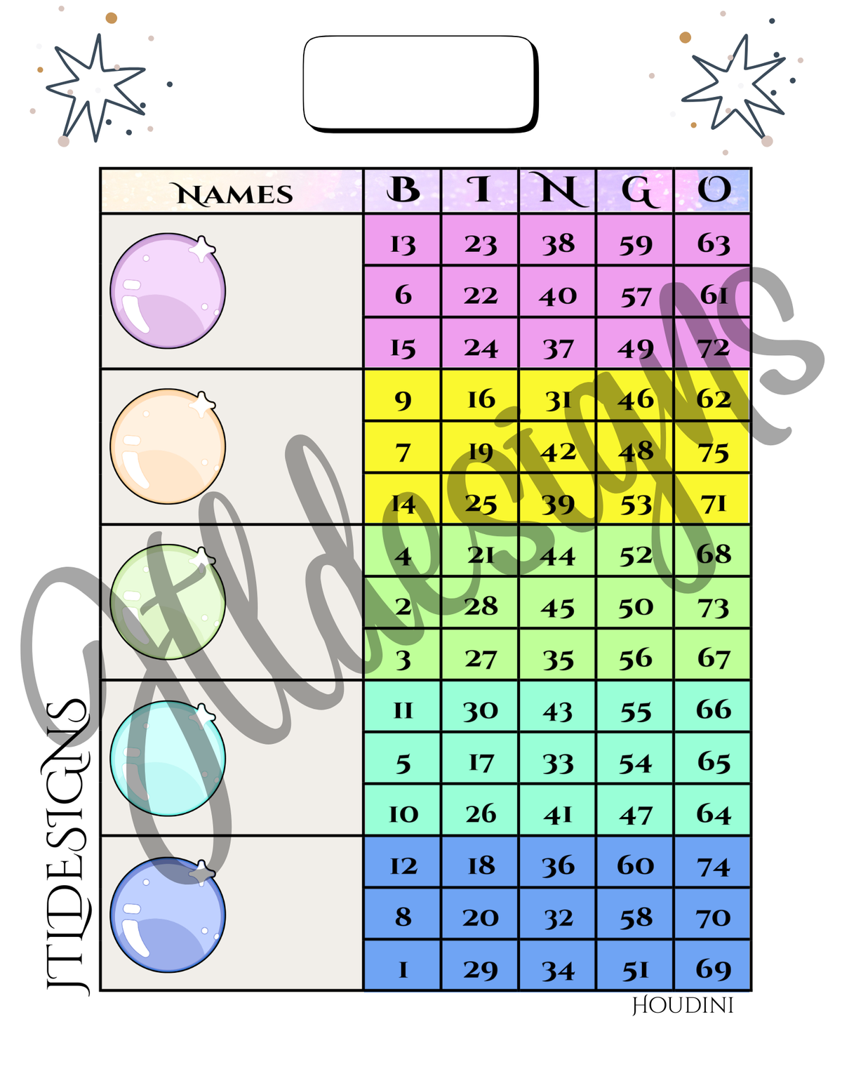Bubbles Rainbow Blocks