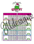Grinchy Christmas Double Blocks