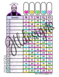 Jason Rainbow Hearts 1-75
