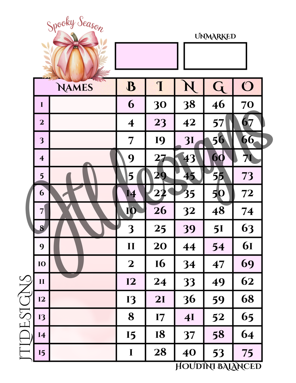Spooky Season Pumpkin 1-75