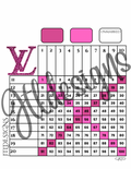 Magenta & Pink Luxury 100