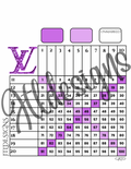 Purple Luxury 100 Grid