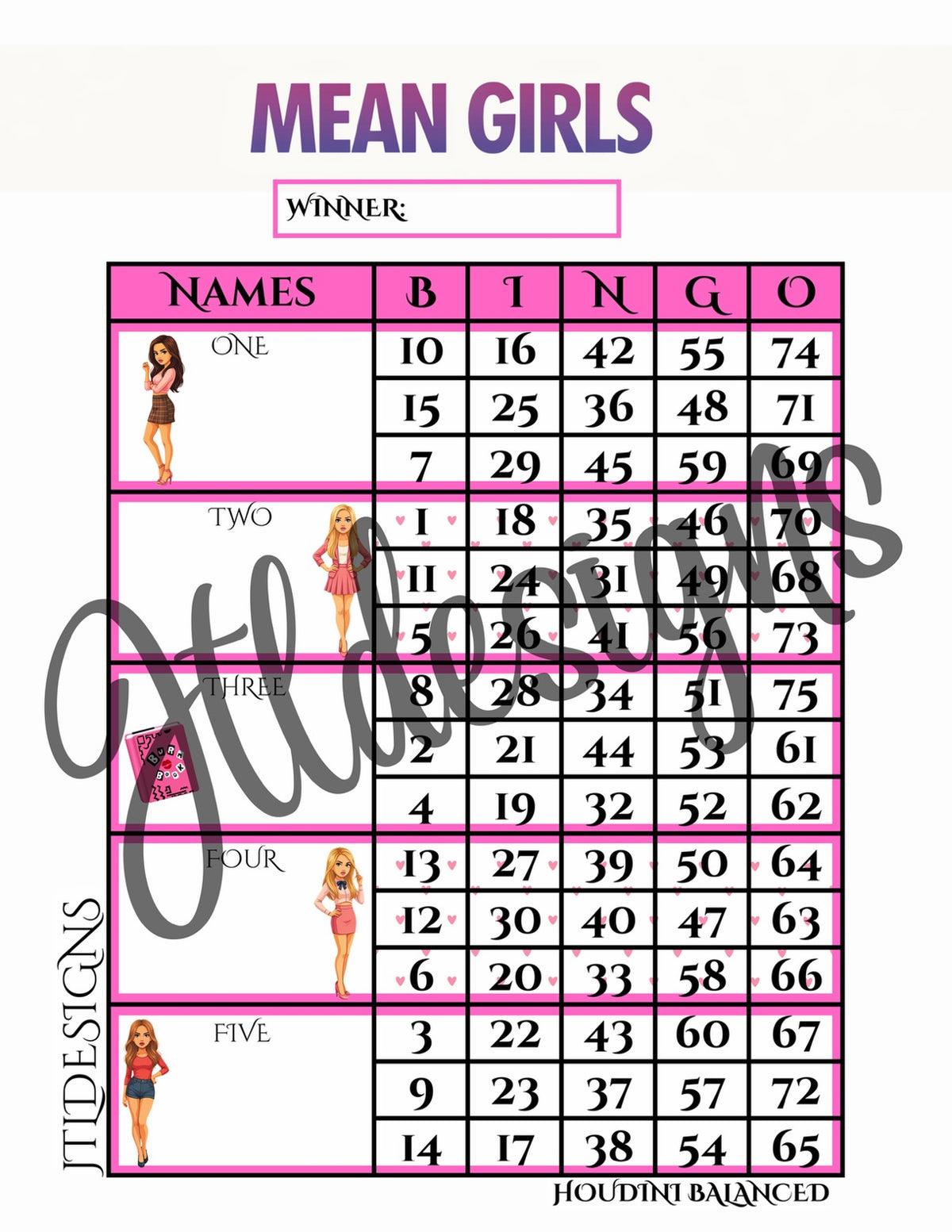 Meany girls Blocks