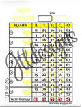 Neon Yellow Bow Mini Blocks CTA