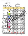 Butterflies Mini Blocks