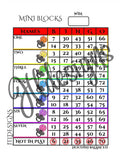 Rainbow Ring Pop Mini Blocks