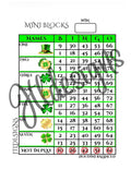 Lucky Green Mini Blocks