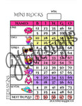 Summer Vacation Mini Blocks