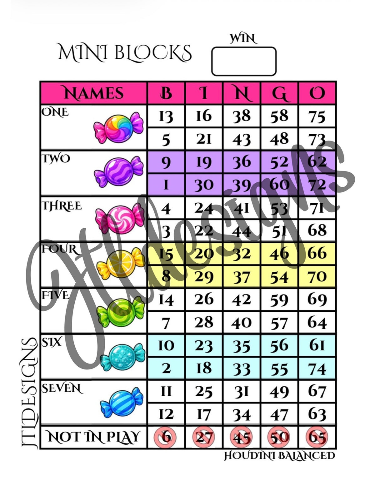 Hard Candy Mini Blocks