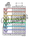 Rainbow butterflies 90 B