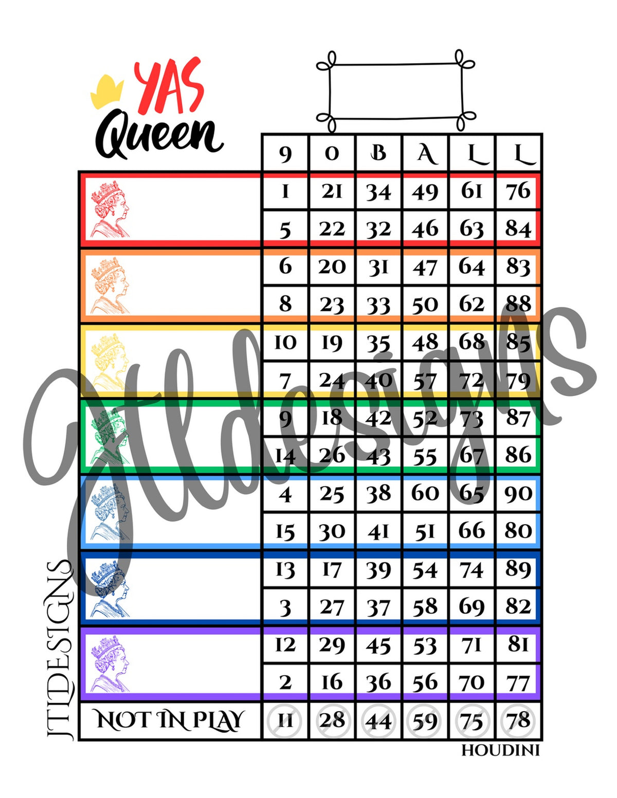 Mini blocks Queen Elizabeth 90 B