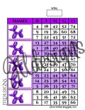 Ell Vee Balloon Dogs Purple Blocks