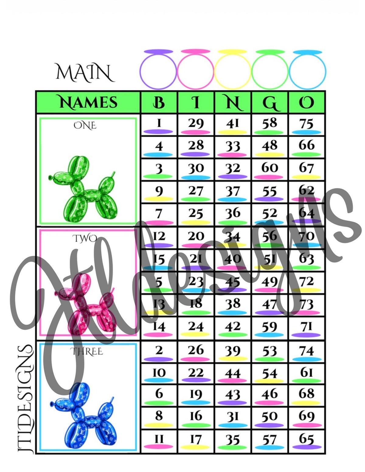 Main Rainbow Balloon Advancer Green