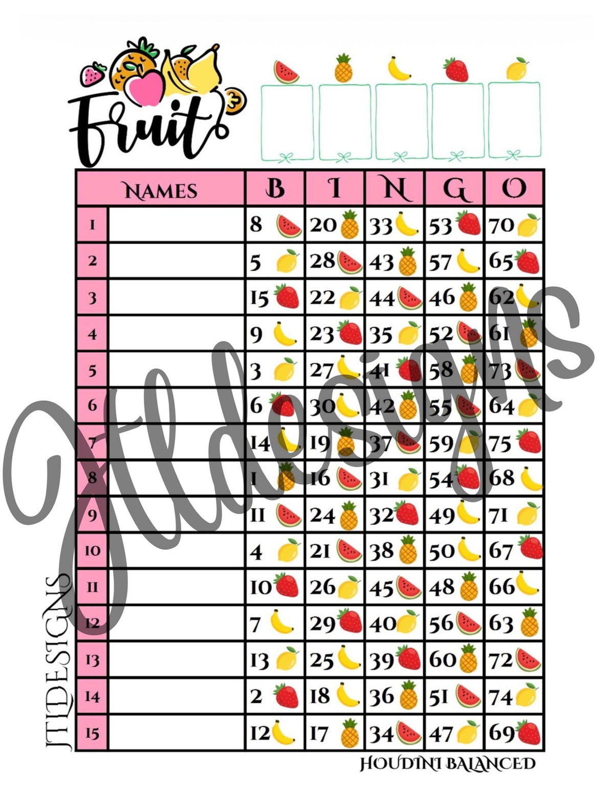 50 Fruit Bundle
