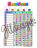 Glitter Rainbow Emojis