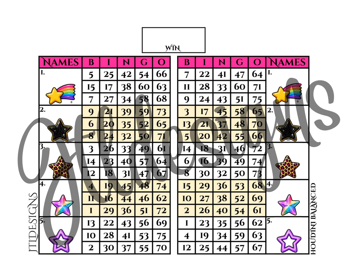 unique stars double blocks
