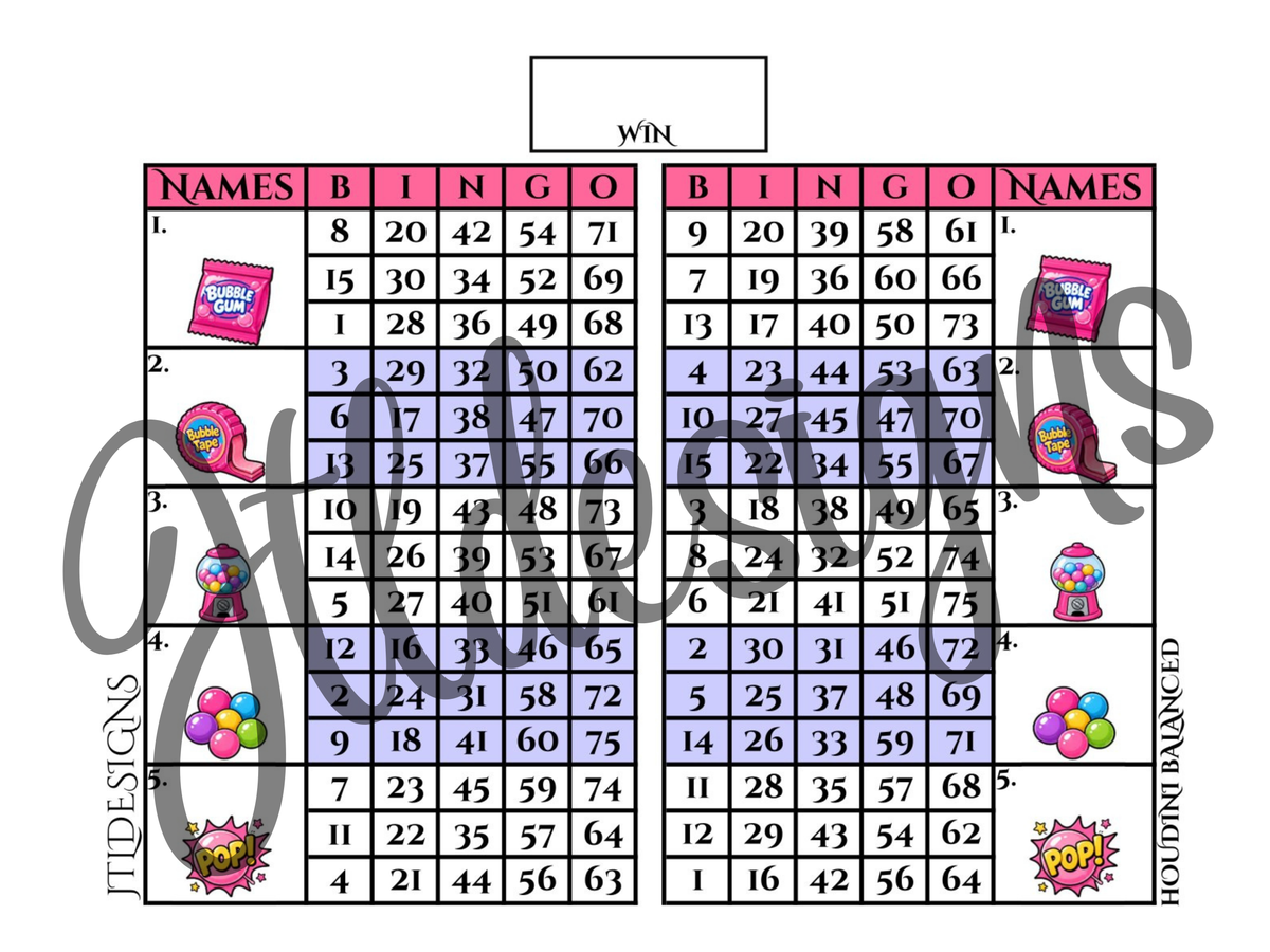 Bubble Gum Double Blocks