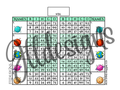 Solar system Double Blocks