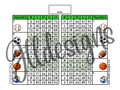 Sports Balls Double Blocks