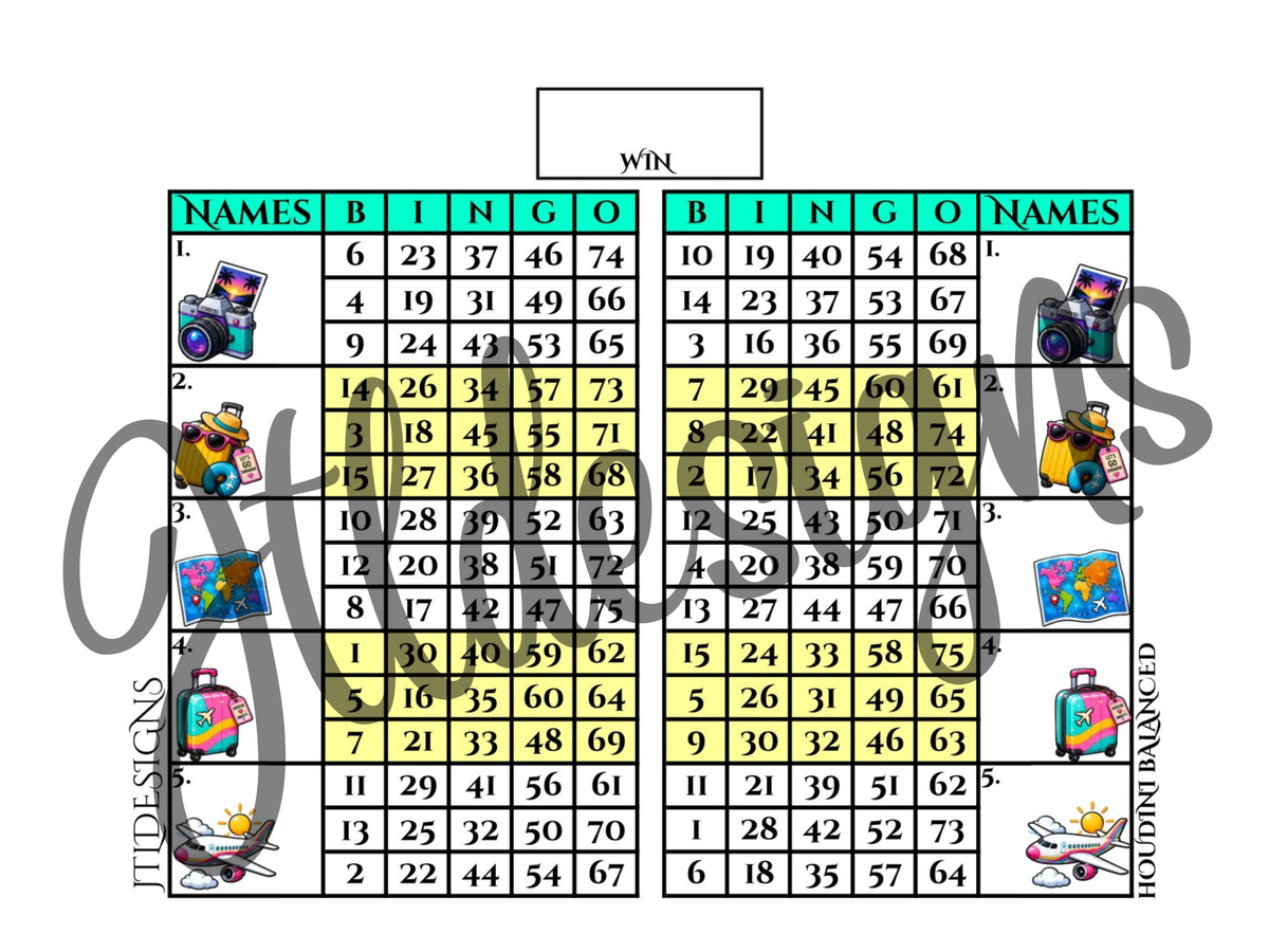 summer vacation Double Blocks