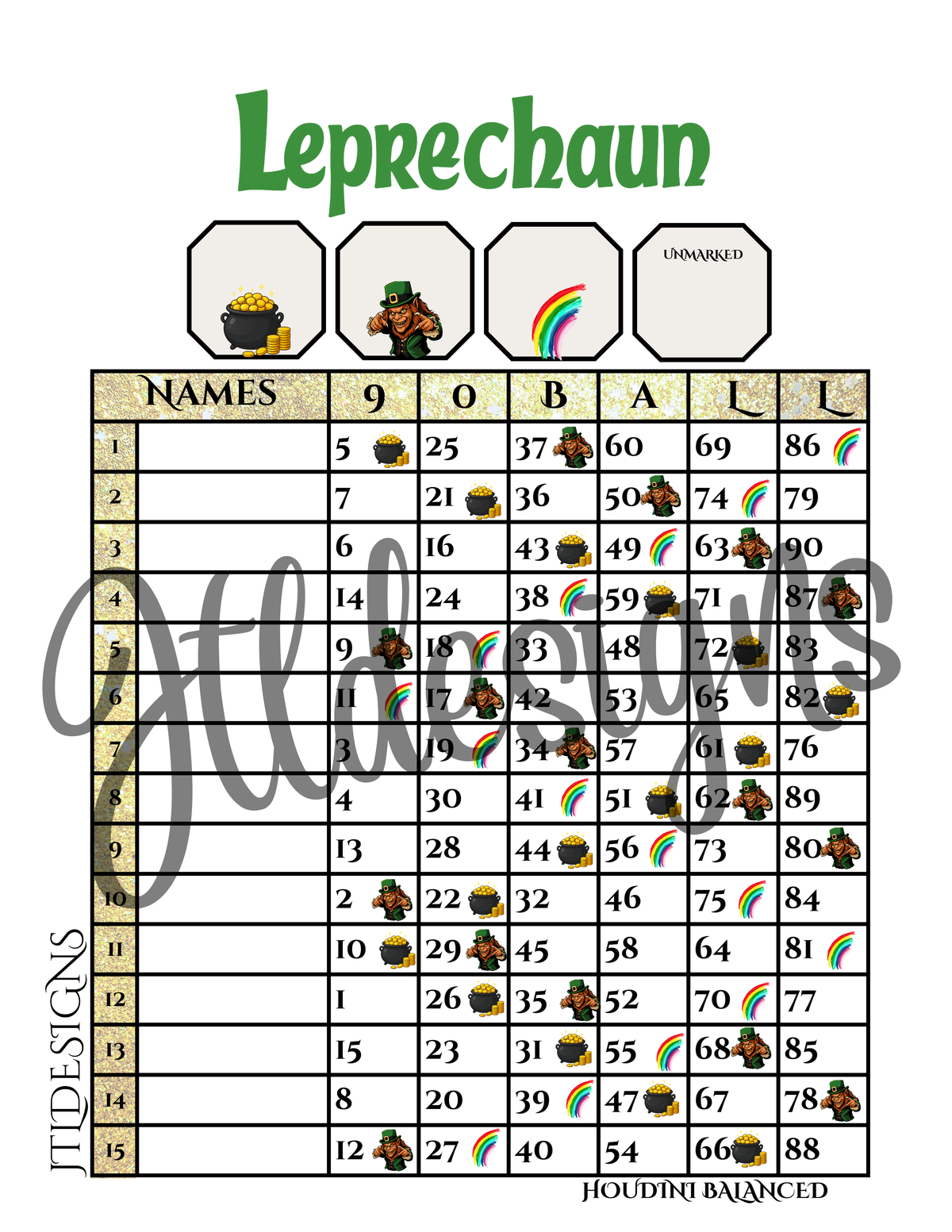 Leprechaun 90 Ball