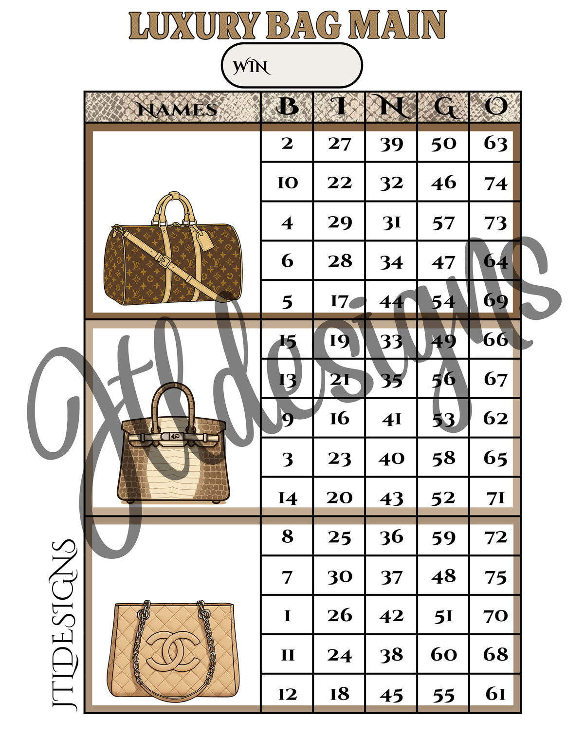 Main Luxury Bag Advancer