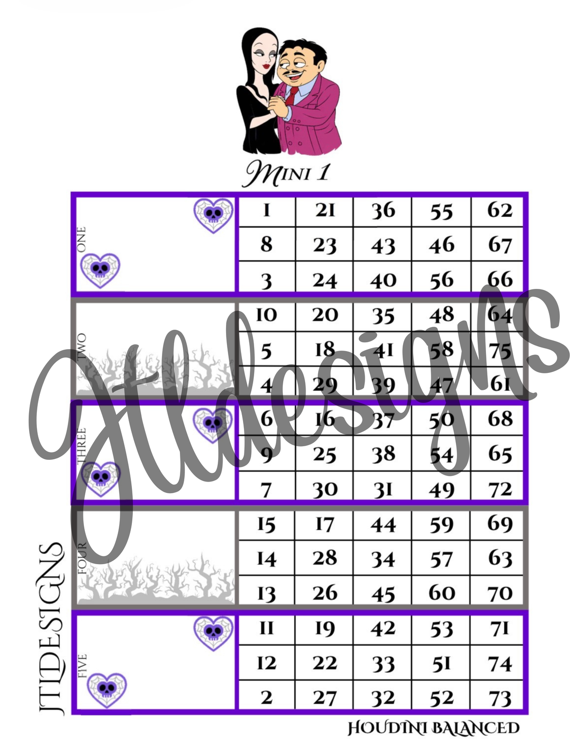 Addams Love Advancer minis