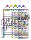 Rainbow Kawaii Spiders