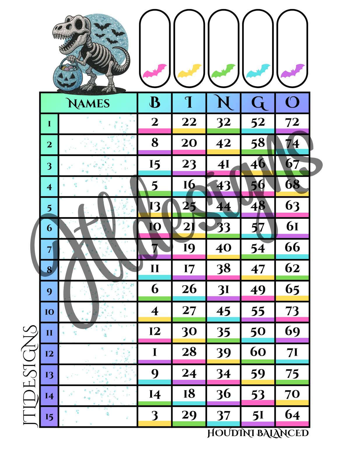 DinoBatts 1-75