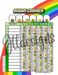 St.patricks Sugar cookies 90 Ball