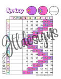 Spring Flowers 90 Ball