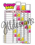 Gummy bears 2C pink & Yellow
