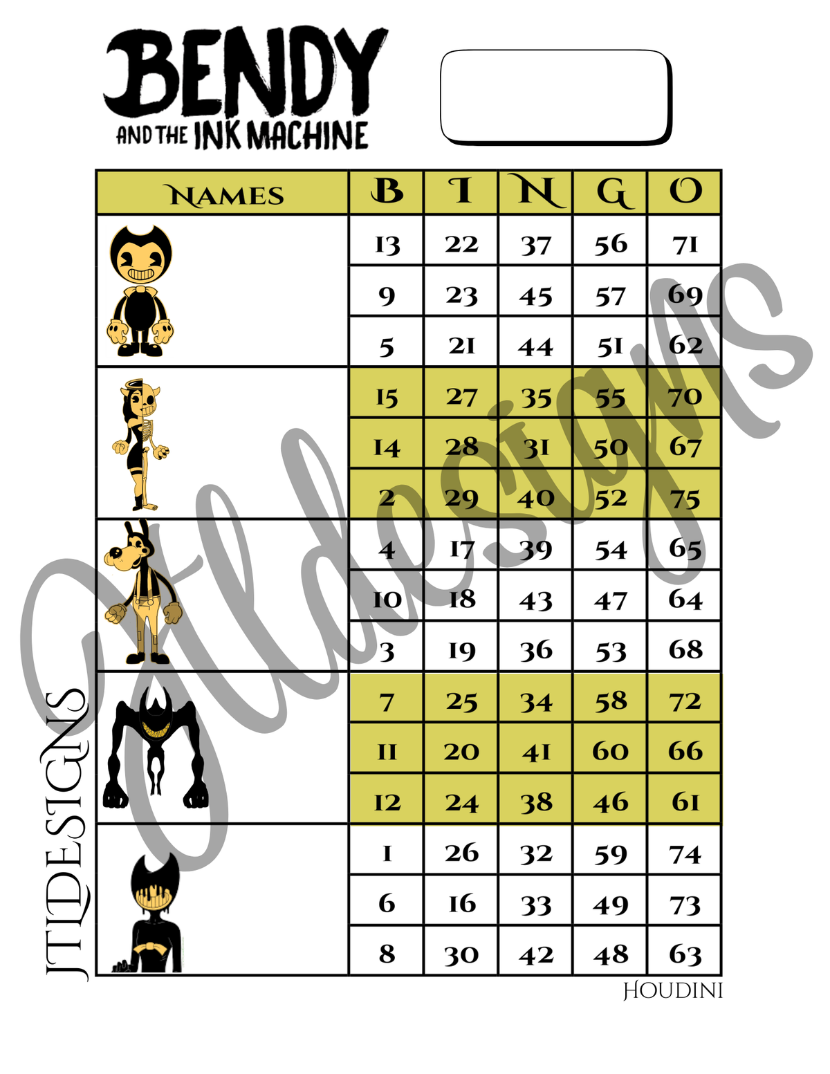 Bendy And The Ink Machine Blocks