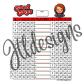 goodguys chucky doll double board